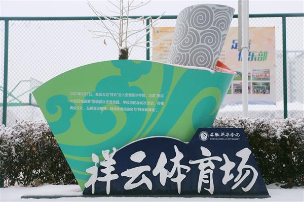 雪落新华园